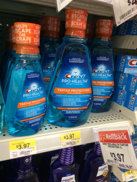 crest pro health 1L Walmart