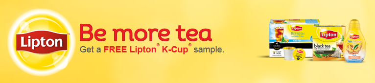 free lipton kcup sample