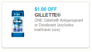 gillette coupon