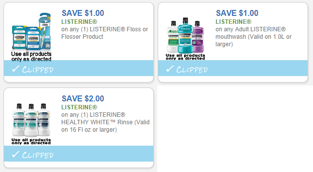 listerine coupon