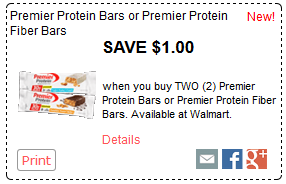 premier protein bar coupons