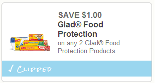 Glad cling wrap coupon