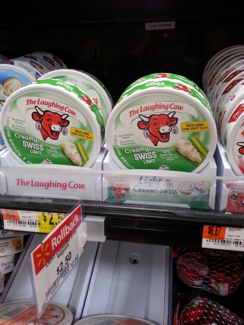 Laughing Cow Walmart