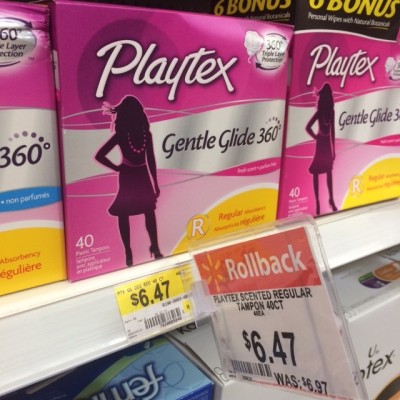 Playtex Tampons Walmart