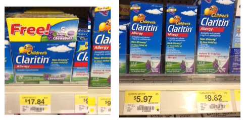 claritin children and chewables walmart