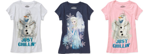 girls frozen shirts