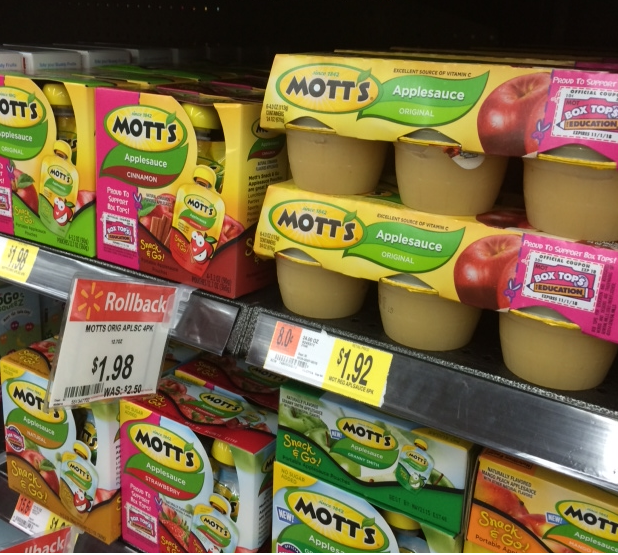 motts walmart