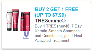 tresemme coupon