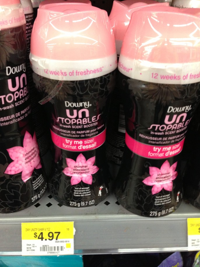 Downy Unstopables walmart