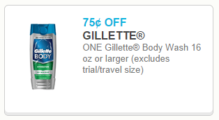 Gillette Body Wash