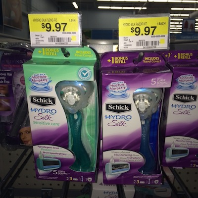 Schick Hydro Razor Deal Walmart