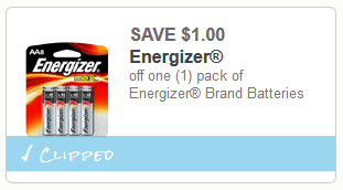 energizer coupon