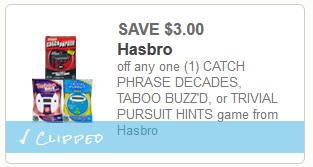 hasbro coupon