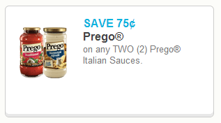 prego coupon