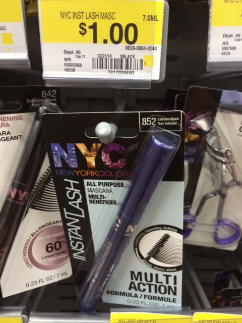 NYC Mascara Free at Walmart