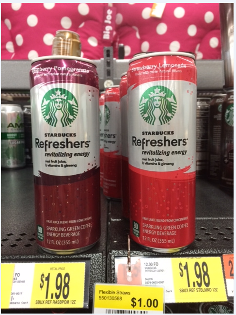 Starbucks refreshers Walmart