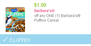 barbara's cereal coupon