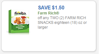 farm rich coupon