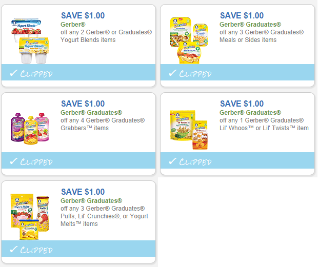 gerber coupons