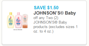 johnson baby coupon