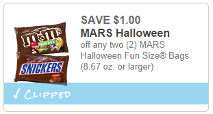 mars coupon