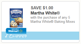 martha white coupon