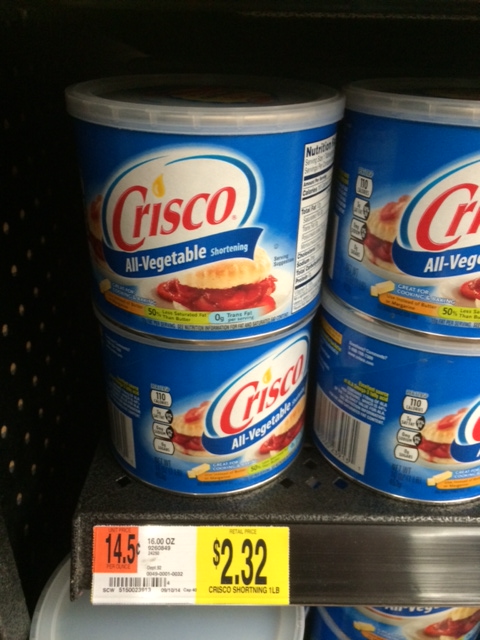 Crisco Walmart