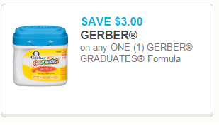 Gerber Graduates coupon