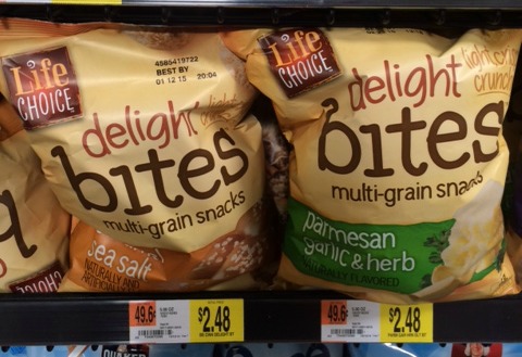 Life Choice Delight Bites at Walmart