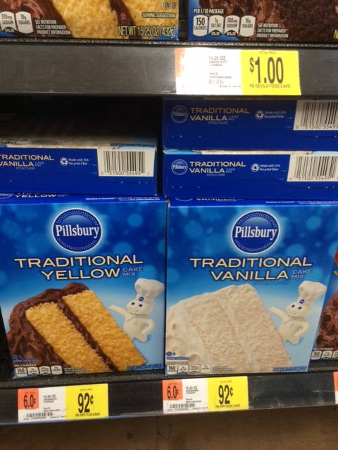 Pillsbury Cake WALMART