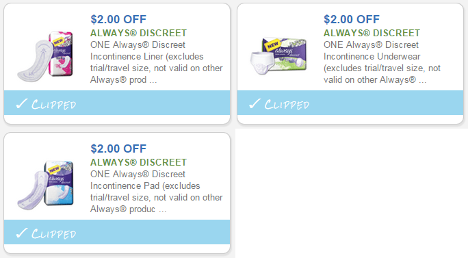 always discreet coupon