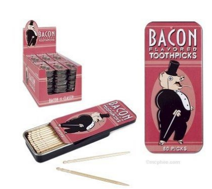 bacon flavored toothpicks