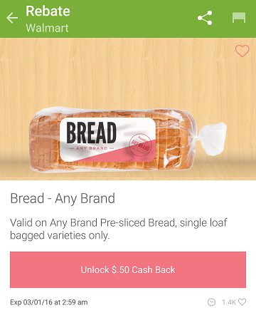 bread ibotta offer