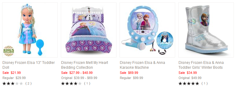 disney frozen deals