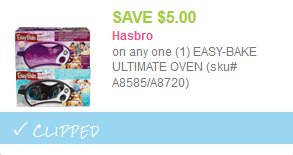 easy bake oven coupon