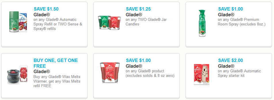 glade coupons