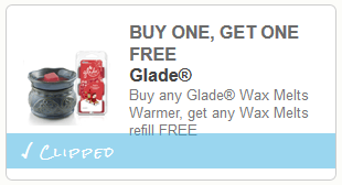 glade warmer coupon