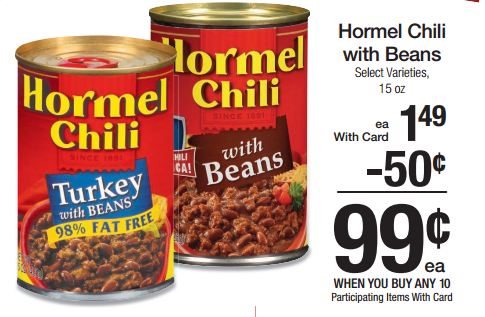 hormel chili kroger