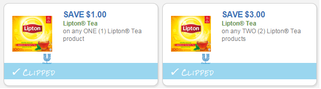 lipton tea coupon