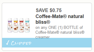 natural bliss creamer