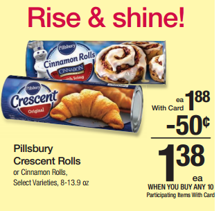 pillsbury crescents kroger