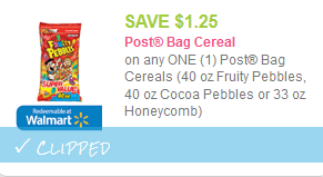 post fruity pebbles cereal coupon