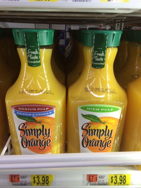 Simply Orange Walmart