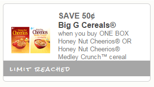 cherrios coupon