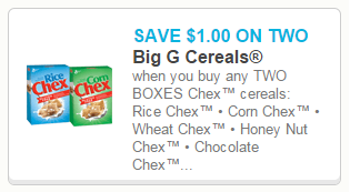 chex coupon