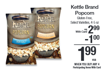 kettle brand popcorn at mega event