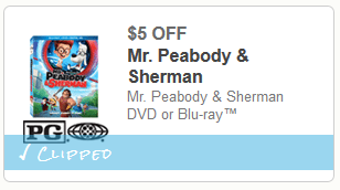 mr peabody & sherman dvd coupon