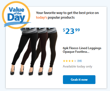 walmart value of the day