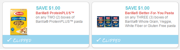 Barilla coupons