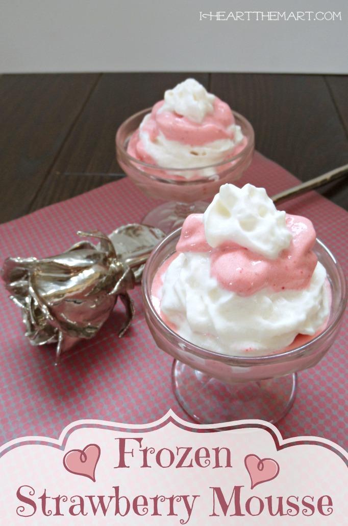 Frozen Strawberry Mousse